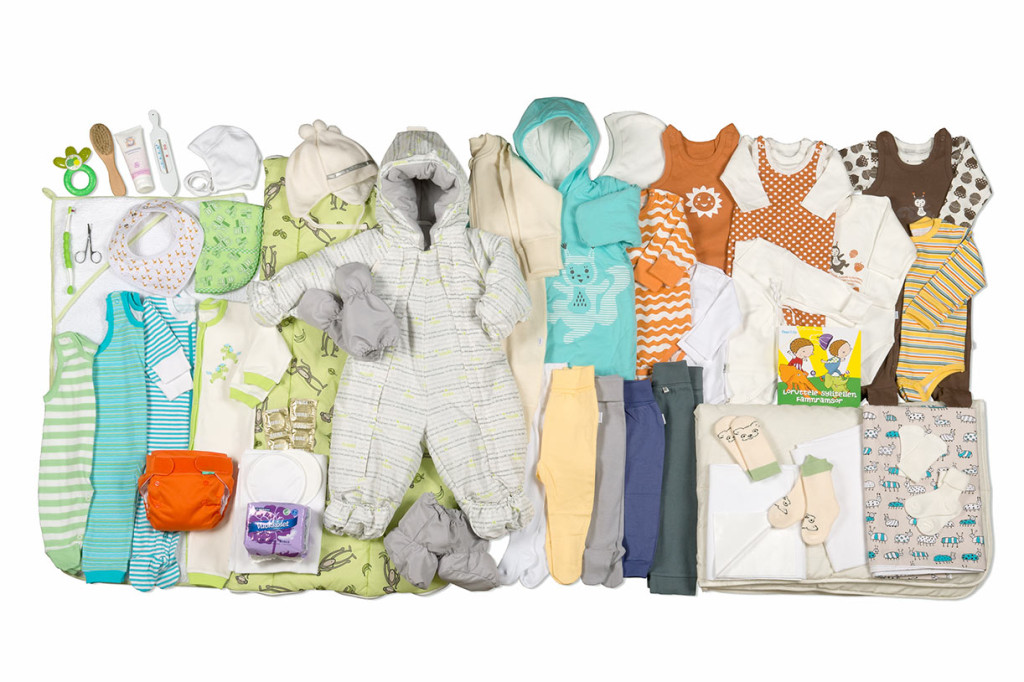 Finnish maternity package: a constant reminderÂ of egalitarianism,http://www.kela.fi/web/en/maternitypackage. 